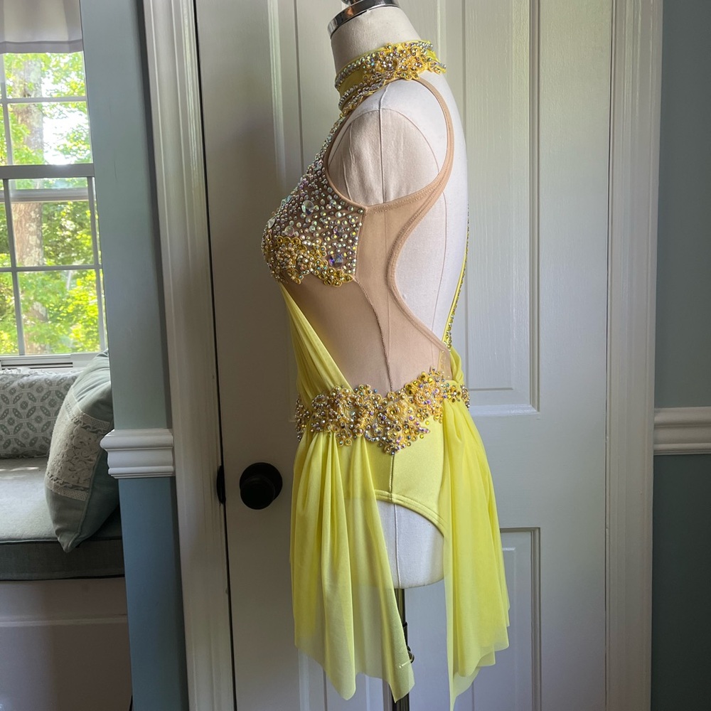 Costume - Custom Made Lyrical / Contemporary Dance - EXTREMELY RARE to find NEW! - Picture 11 of 13